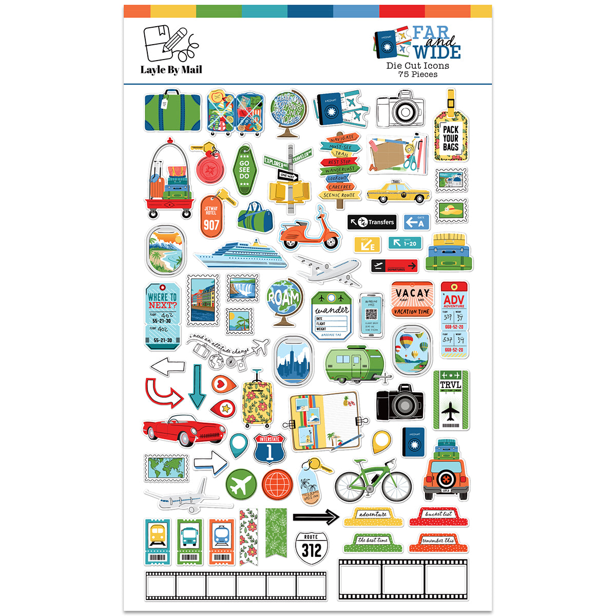 Layle By Mail | Far and Wide - Die Cut Icons