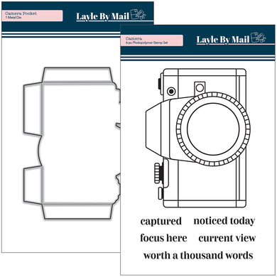 Camera Stamp & Die Bundle