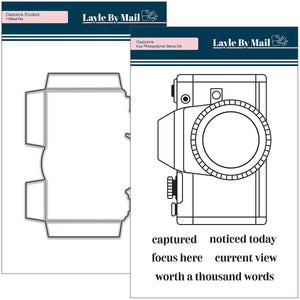 Camera Stamp & Die Bundle
