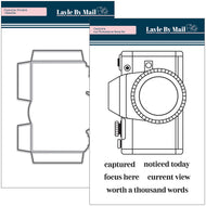 Camera Stamp & Die Bundle - BACK IN STOCK SOON