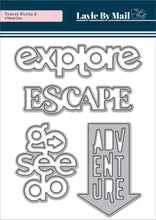 Load image into Gallery viewer, Travel Words 2 - Dies