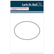 Destination Unknown Mini - Oval Metal Die