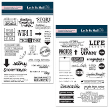 Load image into Gallery viewer, Documenting the Details Rub-ons