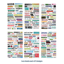 Load image into Gallery viewer, Layle By Mail | Out of Print - TRAVEL 6x10 Sticker Book