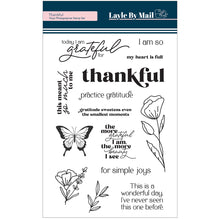 Load image into Gallery viewer, Thankful - 4x6 Stamp Set