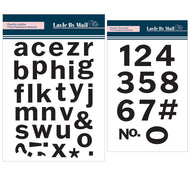 Charlie Alpha & Numbers Stamps Bundle