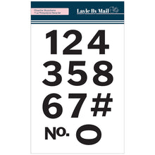 Load image into Gallery viewer, Layle By Mail | Charlie Numbers - 4x6 Stamp Set