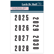 Out The Window - Years 2x3 Stamp