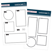 Load image into Gallery viewer, In the Box Quotes Stamp &amp; Metal Die Bundle