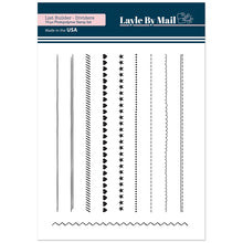 Load image into Gallery viewer, List Builder | Dividers - 4x5 Stamp Set