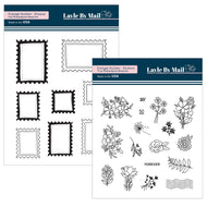 Postage Builder - Frames & Flowers Stamps Bundle