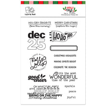 Load image into Gallery viewer, Layle By Mail | Holly Days - Say It 4x6 Stamp Set