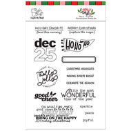 Layle By Mail | Holly Days - Say It 4x6 Stamp Set
