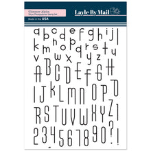 Load image into Gallery viewer, Layle By Mail | Glimmers Alpha - 6x8 Stamp Set