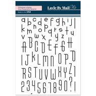 Layle By Mail | Glimmers Alpha - 6x8 Stamp Set