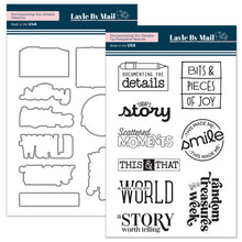 Load image into Gallery viewer, Documenting the Details Stamp &amp; Die Set