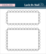 In The Box - Scallop - 4x4 Stamp Set