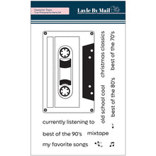 Load image into Gallery viewer, Layle By Mail | Cassette Tape - 4x6 Stamp Set