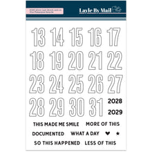 Load image into Gallery viewer, 2026 About Last Month Add-On - 5x7 Stamp Set