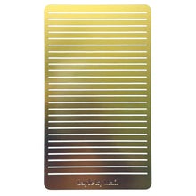Load image into Gallery viewer, Layle By Mail | Brass Straight Line Stencil