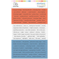 Layle By Mail | Sparks of Joy - Wordstrip Stickers