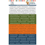 Layle By Mail | Everyday Gratitude - Wordstrip Stickers