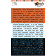 Layle By Mail | Moonlit Manor - Wordstrip Stickers