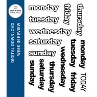 Digital Stamps:  Week in Review