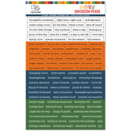 Layle By Mail Season Pass 2.0 | 2026 Fall/Holiday - Wordstrip Stickers