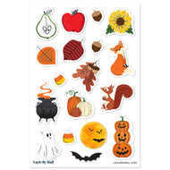 Layle By Mail | Fall - 4x6 Vinyl Stickers