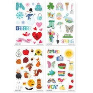 Layle By Mail | Seasons 4x6 Vinyl Sticker Bundle