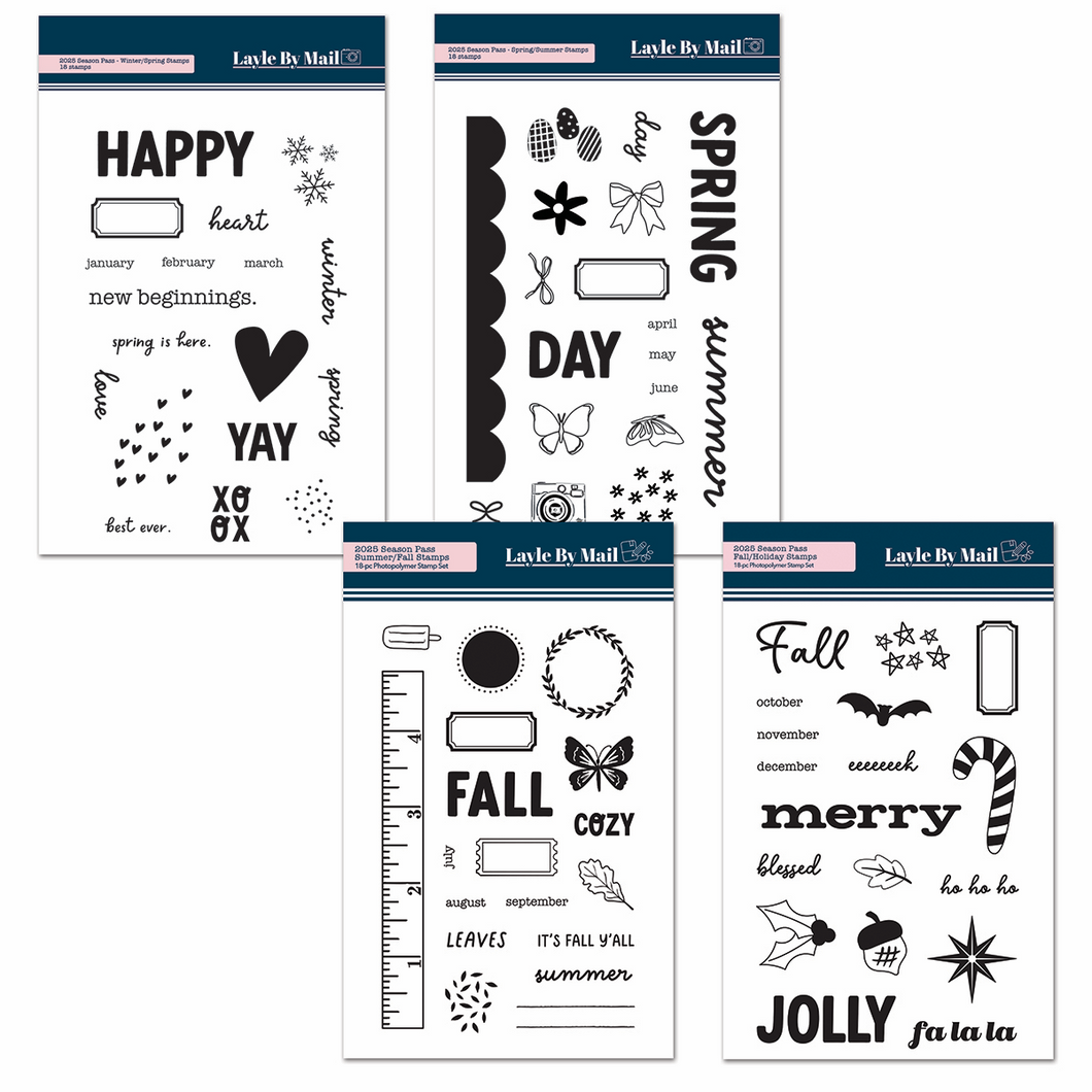 2025 Season Pass Stamp Bundle