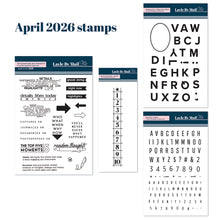 Load image into Gallery viewer, April 2026 Release - Stamps Only Bundle
