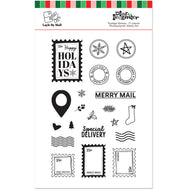 Layle By Mail | Dear December - Postage 4x6 Stamp Set