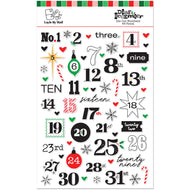 Layle By Mail | Dear December - Die Cut Numbers