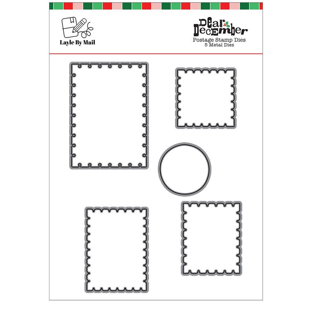 *PRE-ORDER* - Layle By Mail | Dear December - Postage Stamp Dies