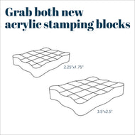 Layle By Mail | Scalloped Rectangle Stamping Block Bundle