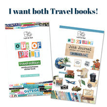 Load image into Gallery viewer, Out of Print | Travel Bundle Words &amp; Phrases &amp; Junk Journal Books