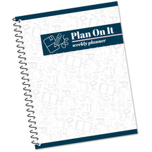 Load image into Gallery viewer, plan.on.it  Weekly Planner - Choose from one of 3 Cover Designs - New Design for 2026!