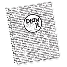 Load image into Gallery viewer, plan.on.it  Weekly Planner - Choose from one of 3 Cover Designs - New Design for 2026!