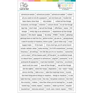 Layle By Mail | Postcards & Passports - Wordstrip Stickers - Sold Out