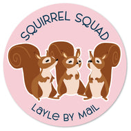 Squirrel Squad 2.0 Vinyl Sticker