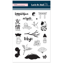 Load image into Gallery viewer, *LIMITED EDITION*  Layle By Mail | Tokyo 5x7 Stamp Set - BACK IN STOCK SOON