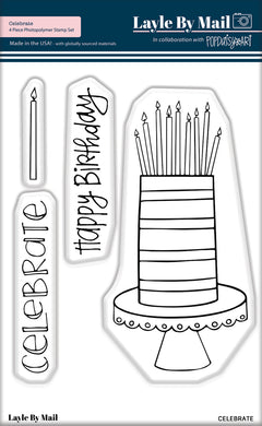 Limited Edition Celebrate 3x4 Stamp Set