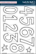 Christine Large Numbers 6x8 Stamp Set - RETIRED