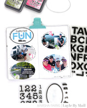 Load image into Gallery viewer, Poe Alpha 6x8 Stamp Set