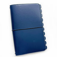 Layle By Mail | Navy Scallop Traveler's Notebook