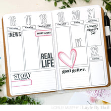 Load image into Gallery viewer, 2026 About Last Month Add-On - 5x7 Stamp Set - BACK IN STOCK!