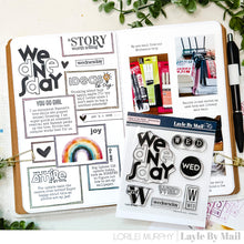 Load image into Gallery viewer, Days of the Week Stamp Sets - 7 Day Bundle
