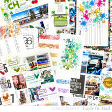 Load image into Gallery viewer, Textures | Ink Splatters - 4x4 Stamp Set